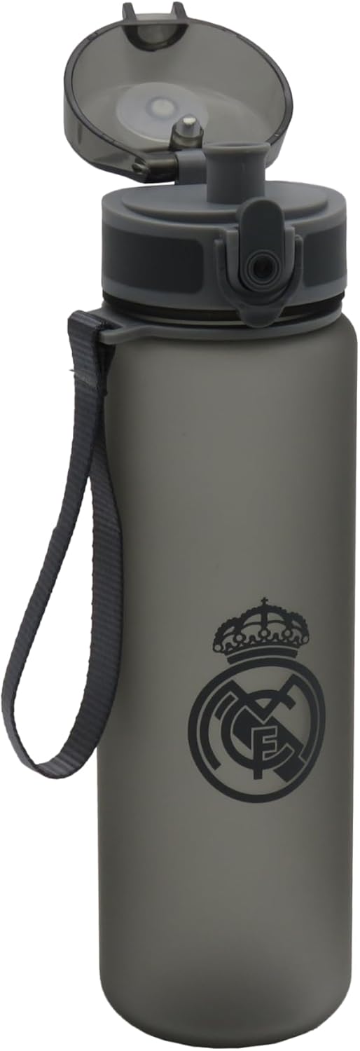 🥶 Botella Real Madrid Oficial Negra 500ml | CYPBRANDS ⚪⚫