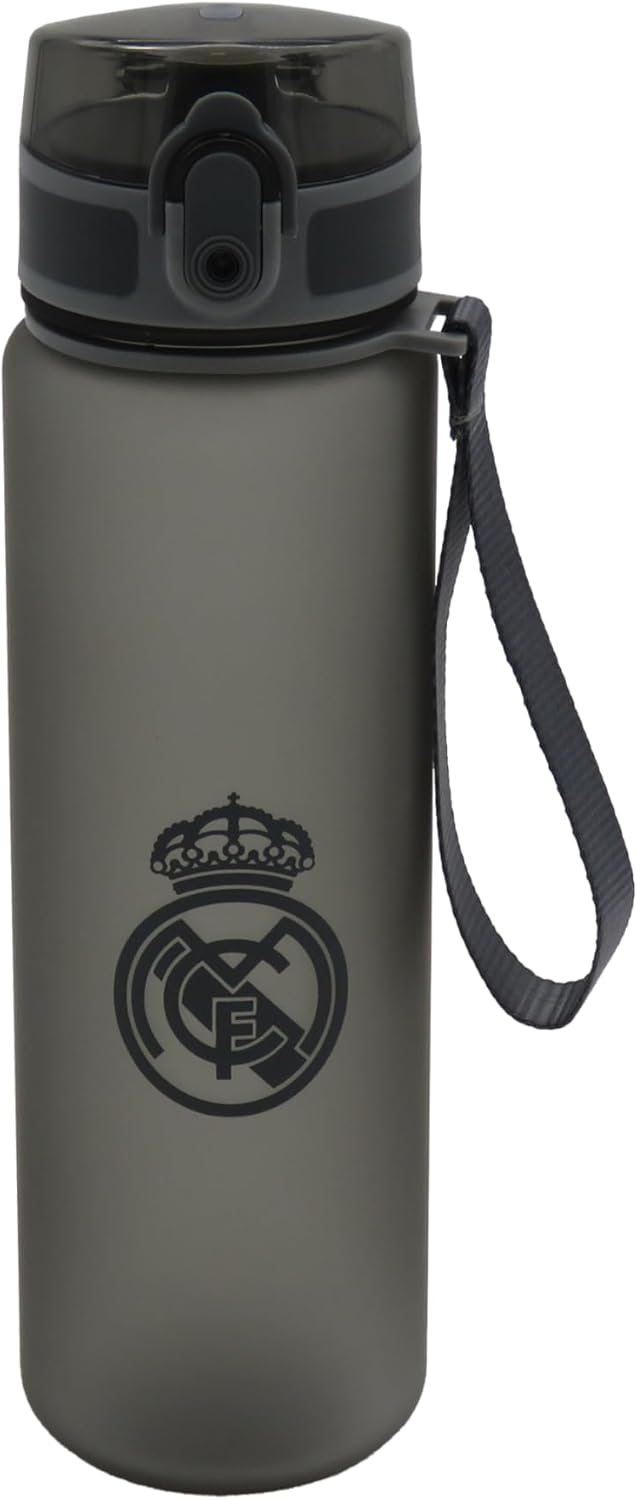 🥶 Botella Real Madrid Oficial Negra 500ml | CYPBRANDS ⚪⚫