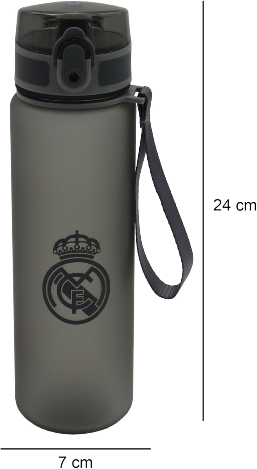🥶 Botella Real Madrid Oficial Negra 500ml | CYPBRANDS ⚪⚫