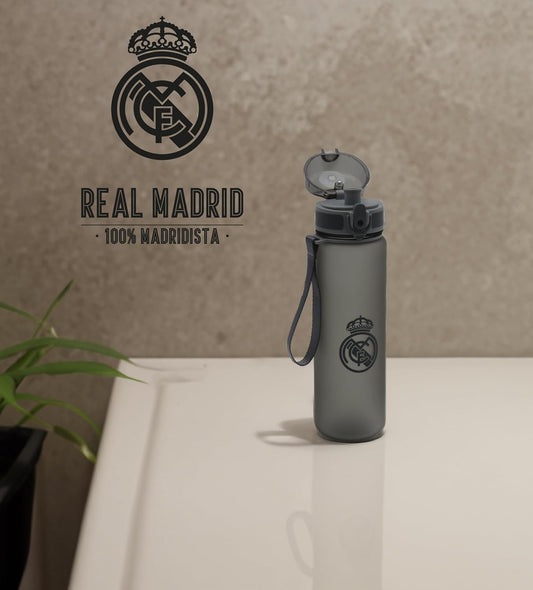 🥶 Botella Real Madrid Oficial Negra 500ml | CYPBRANDS ⚪⚫